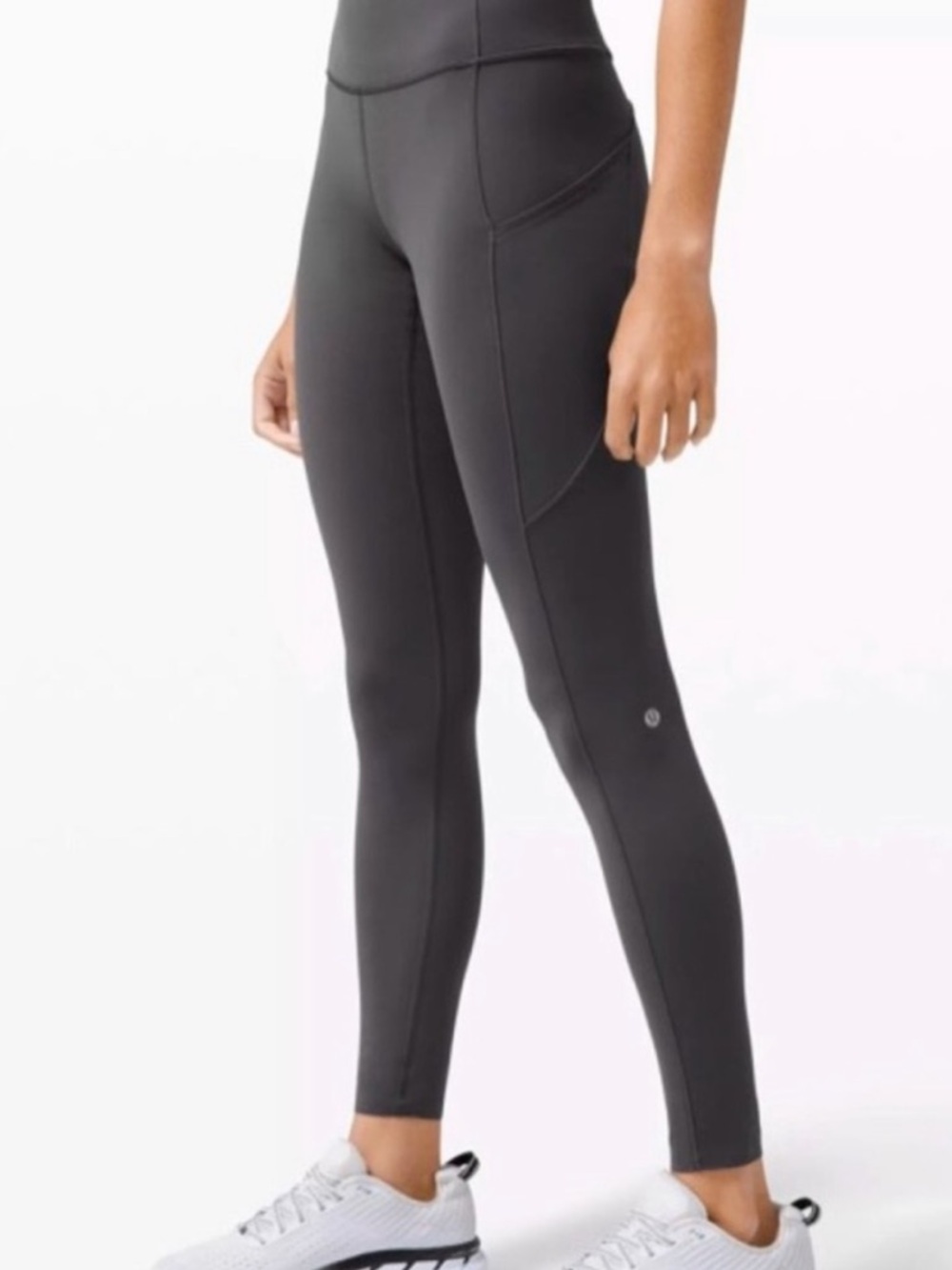 Lululemon fast and free tight 25” charcoal grey